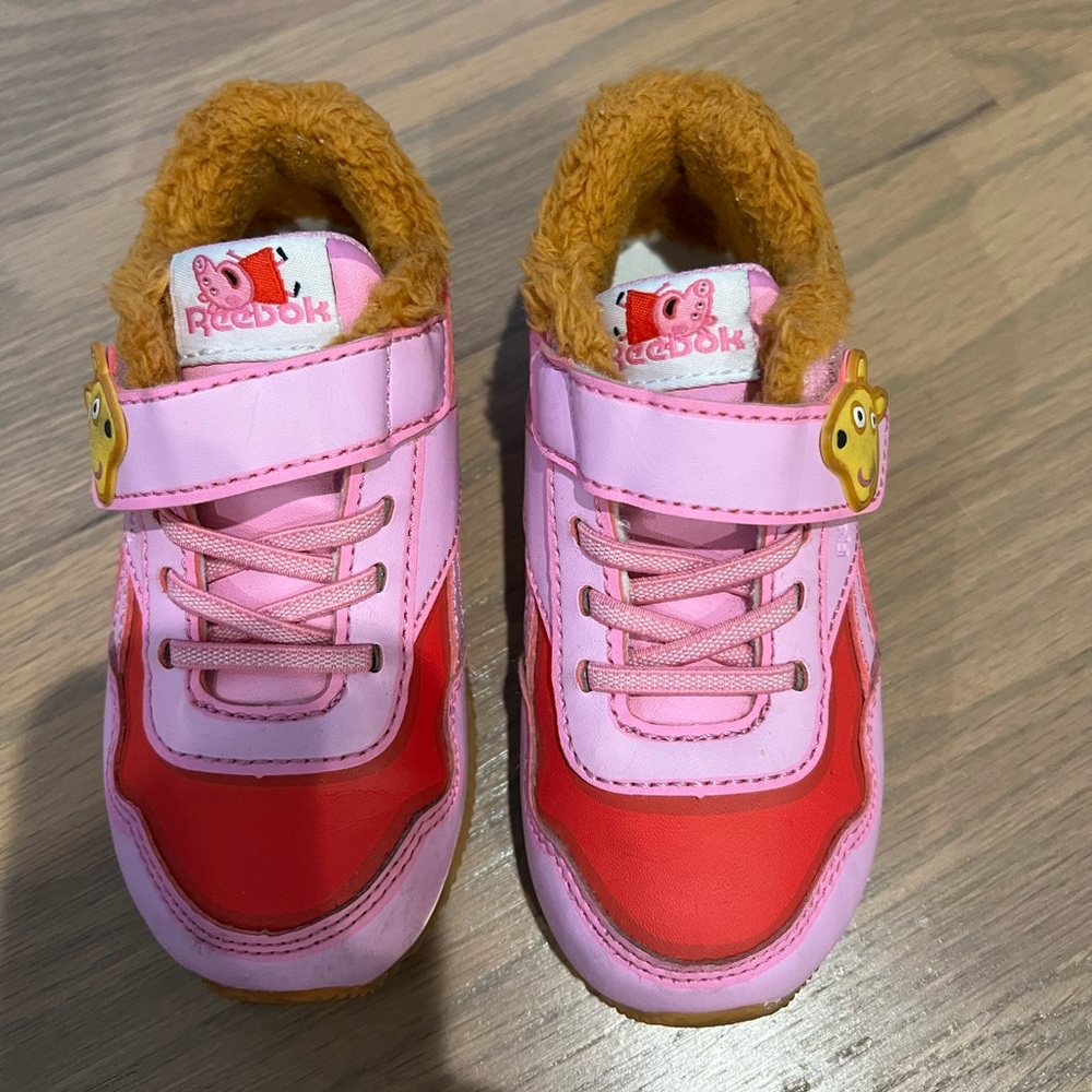 Peppa Pig Reebok - Toddler Size 7